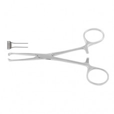 Allis Intestinal and Tissue Grasping Forcep 4 x 5 Teeth Stainless Steel, 15.5 cm - 6"